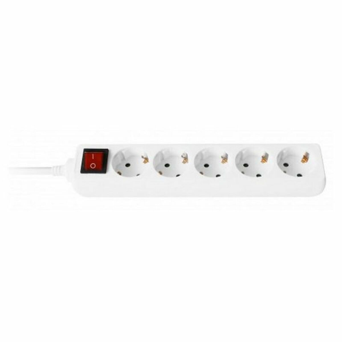 Regleta Enchufes 5 Tomas con Interruptor Ewent EW3916 (1,5 m)