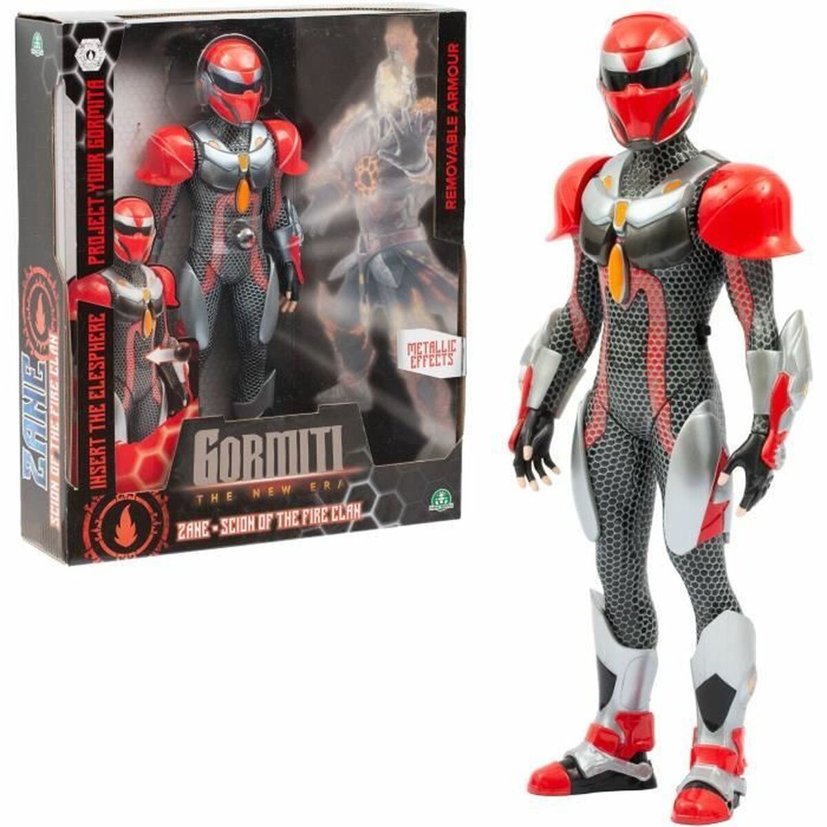 Figura Articulada Gormiti Carter 27 cm