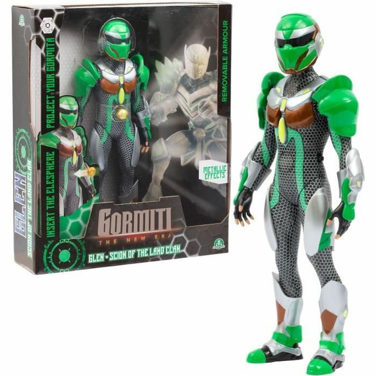 Figura Articulada Gormiti Glen 27 cm