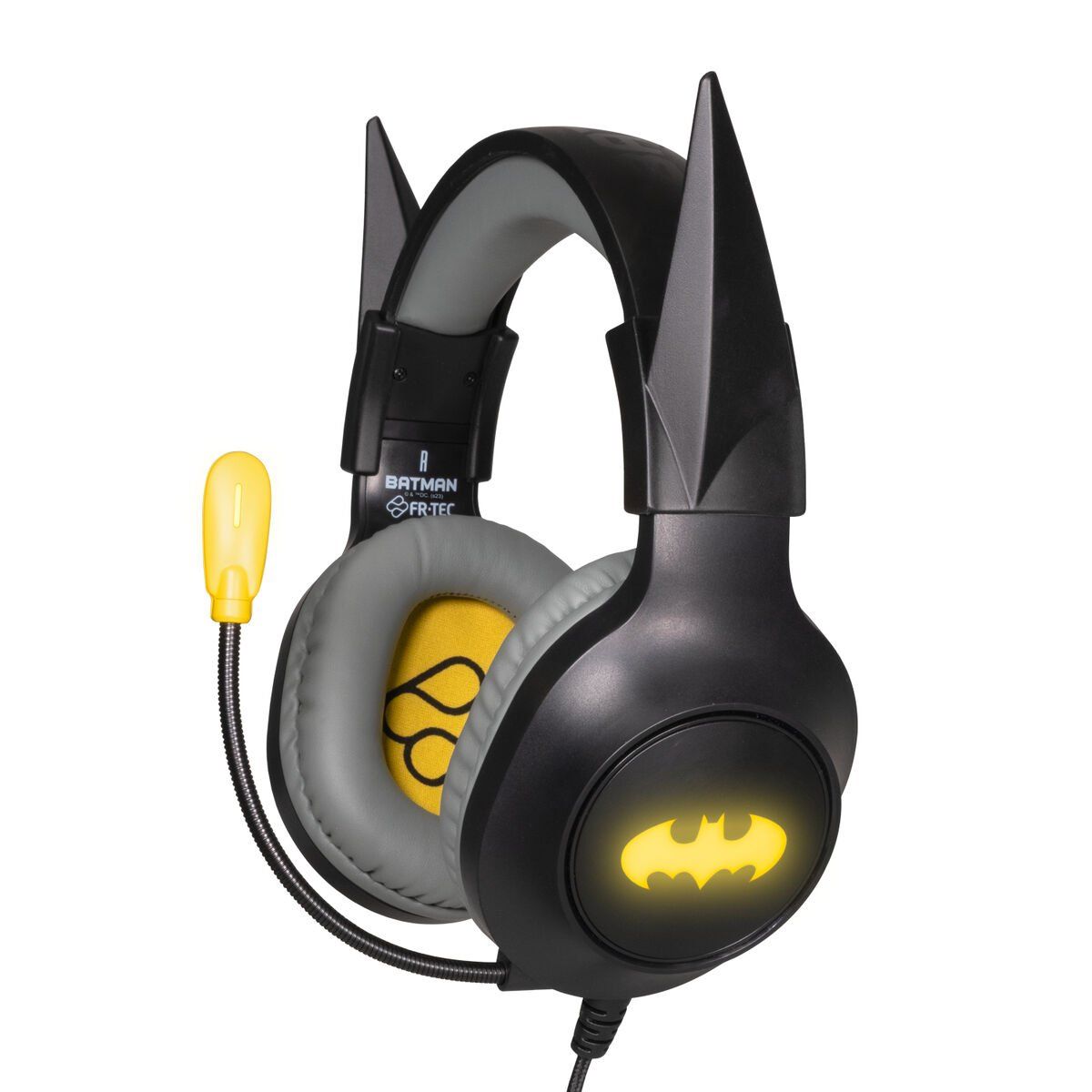 Auriculares con Micrófono Gaming FR-TEC BATMAN Amarillo Negro
