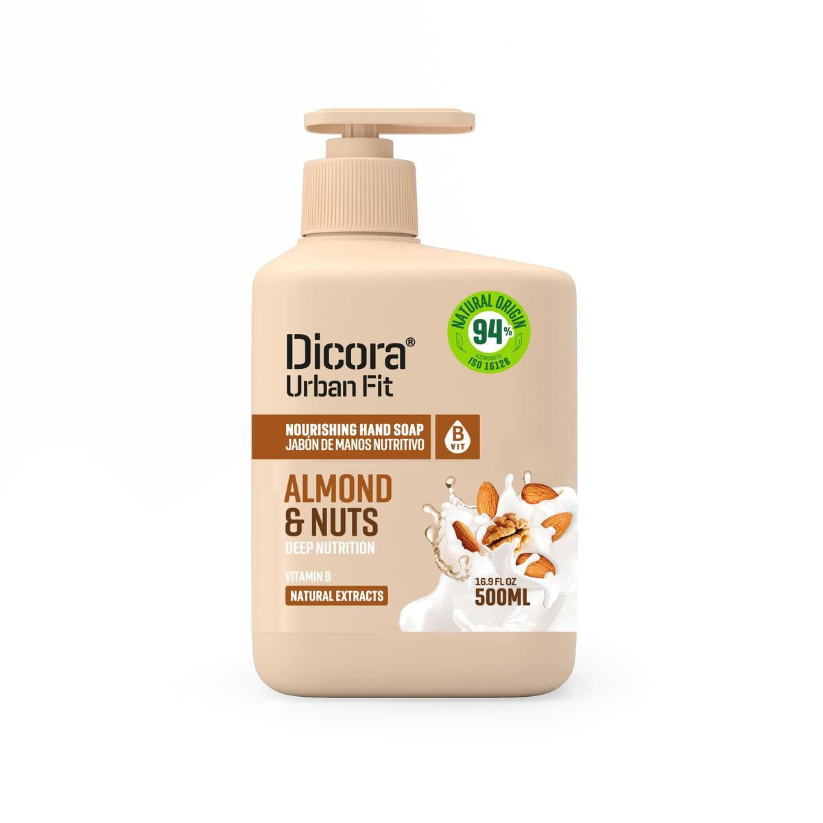 Jabón de Manos Dicora Urban Fit 500 ml Vitamina C 3 Piezas