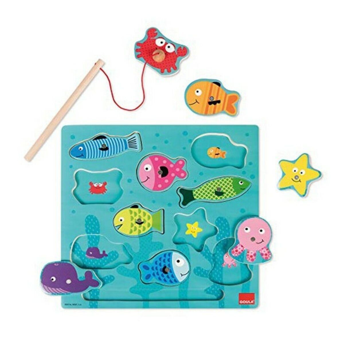 Puzzle Infantil de Madera Goula D53131