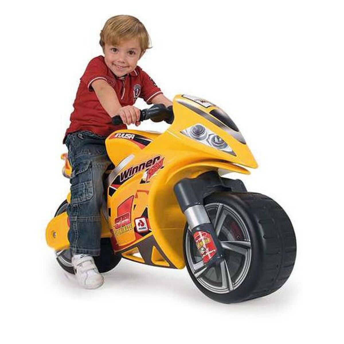 Moto Correpasillos Injusa 194/000 99 x 46 x 61 cm Amarillo