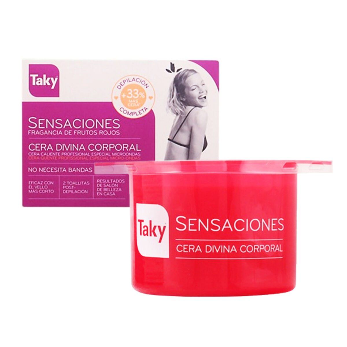 Cera Depilatoria Corporal Taky Sensaciones 400 g