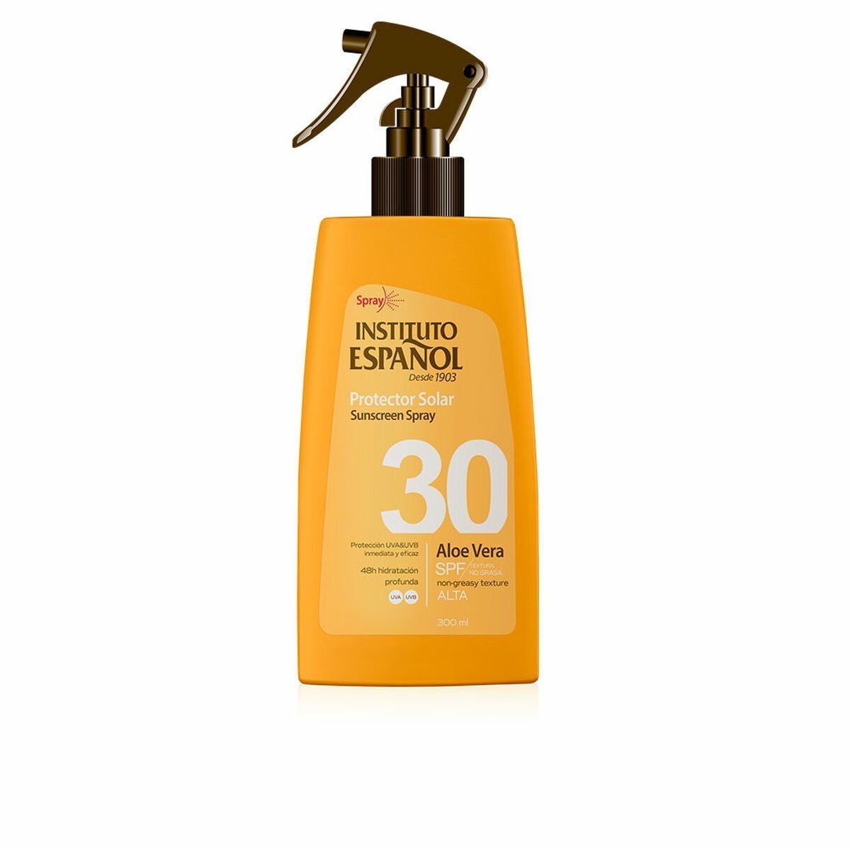 Protector Solar Instituto Español PROTECCIÓN TOTAL Spf 30 300 ml