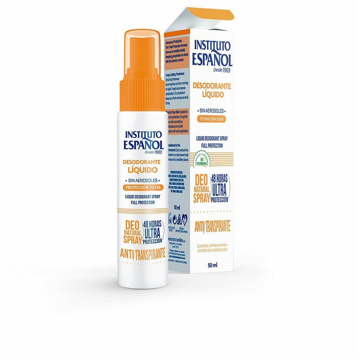 Desodorante Instituto Español PROTECCIÓN TOTAL 50 ml
