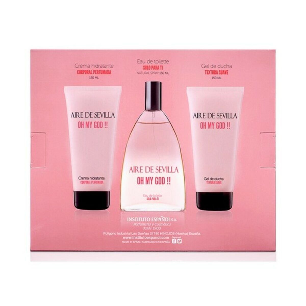Set de Perfume Mujer Aire de Sevilla AIRE DE SEVILLA 3 Piezas