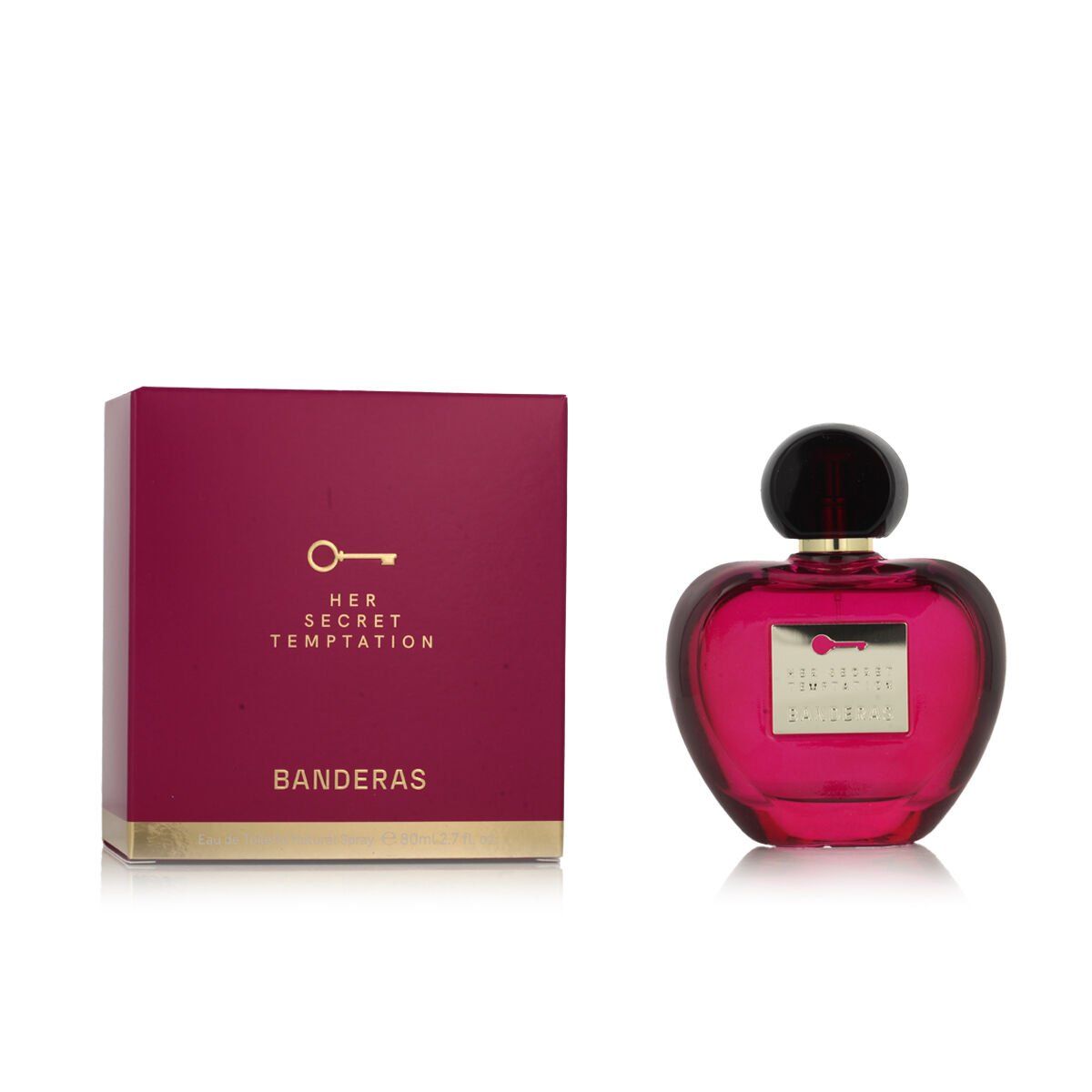 Perfume Mujer Antonio Banderas Her Secret Temptation EDT 80 ml