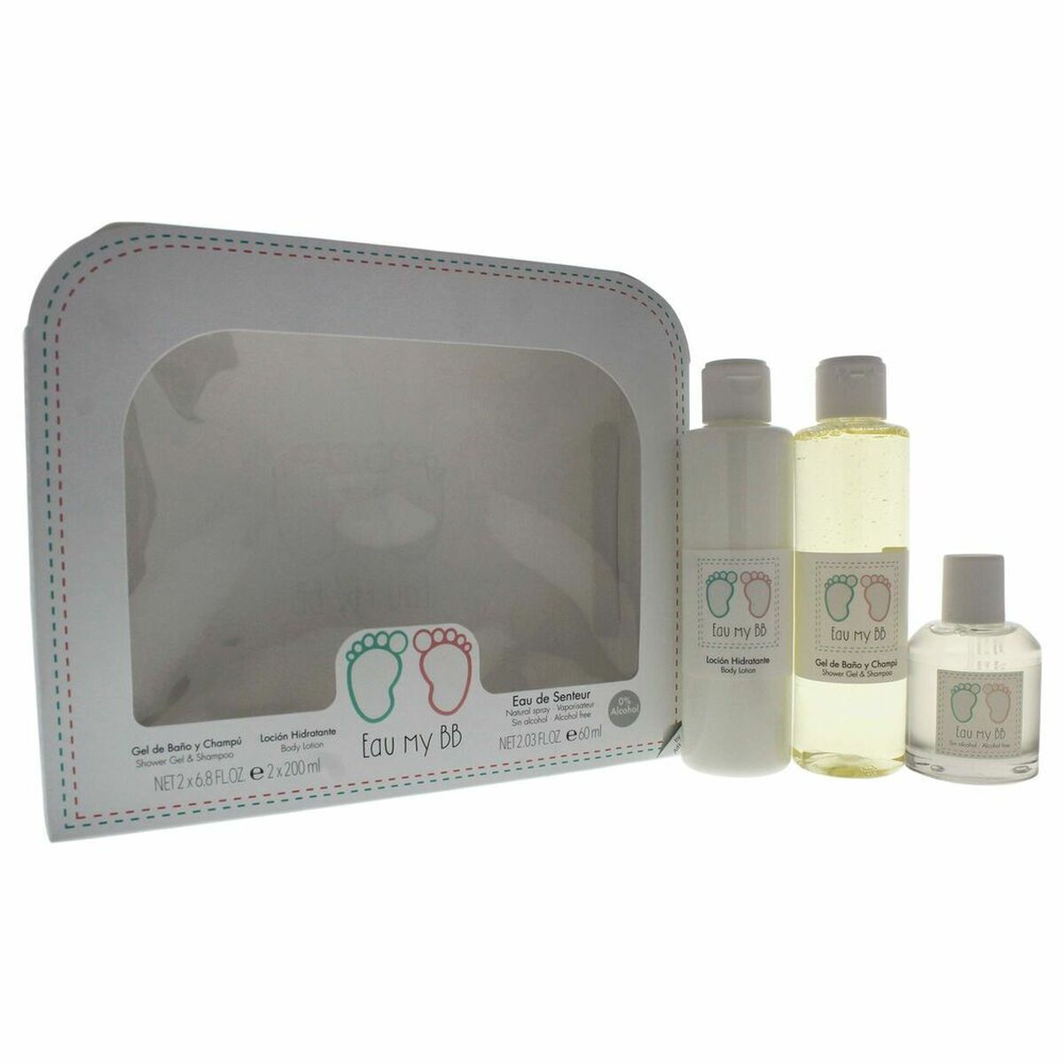 Set de Baño para Bebé Eau my BB EDT 3 Piezas
