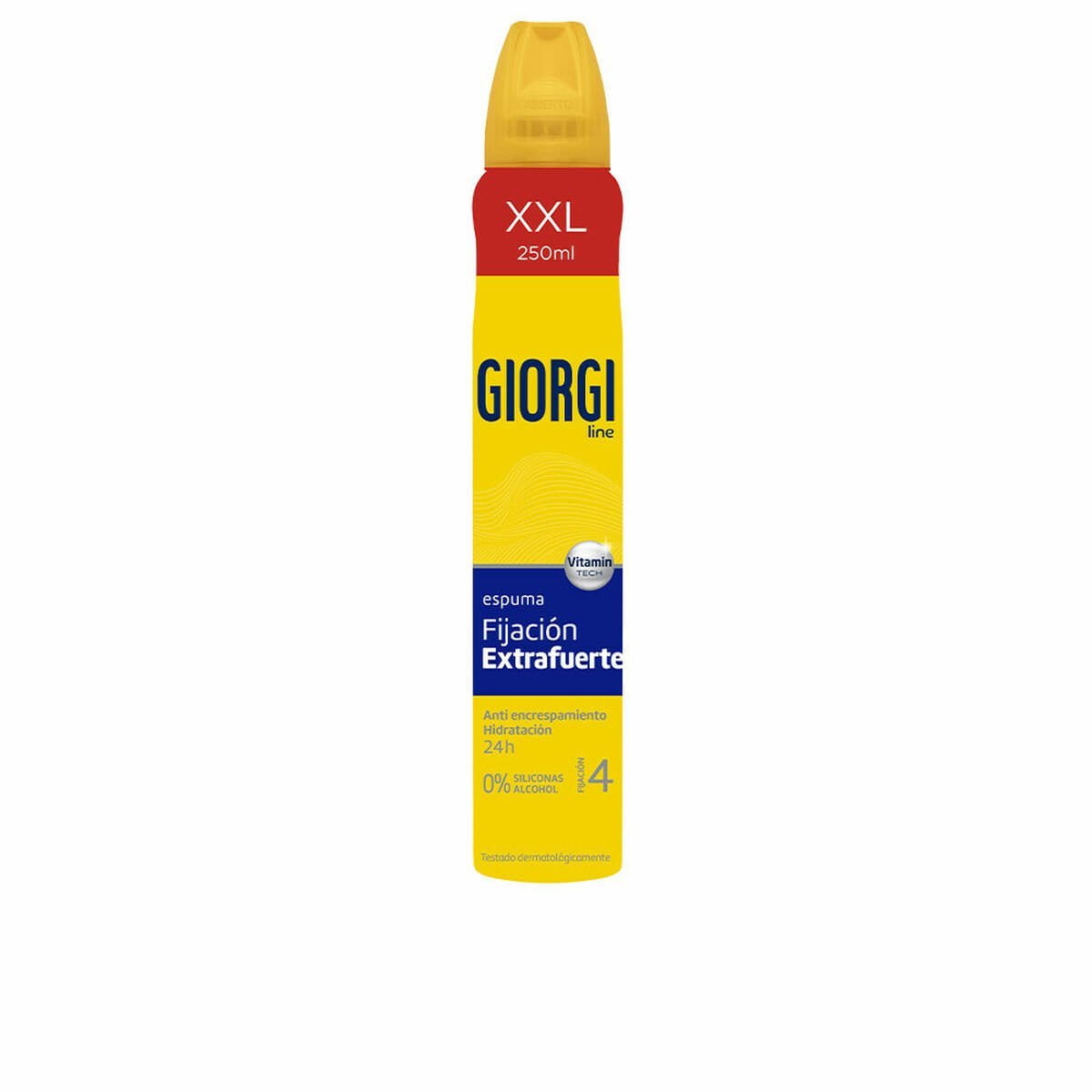 Espuma Moldeadora Giorgi Fijación Extrafuerte 250 ml Extrafuerte
