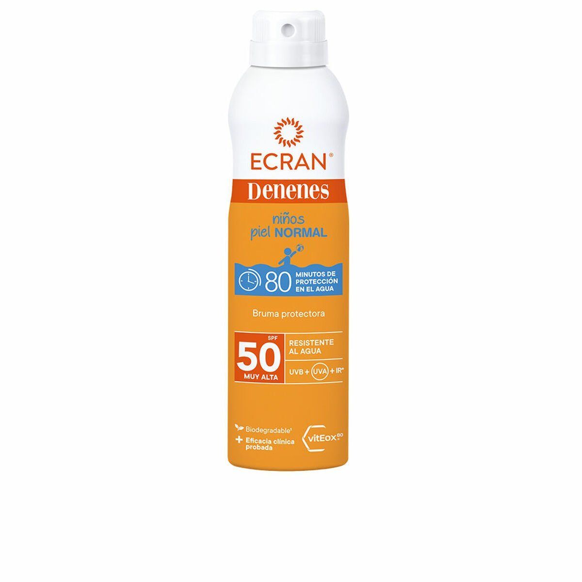 Bruma Solar Protectora Ecran Ecran Denenes Spf 50+ 250 ml Infantil