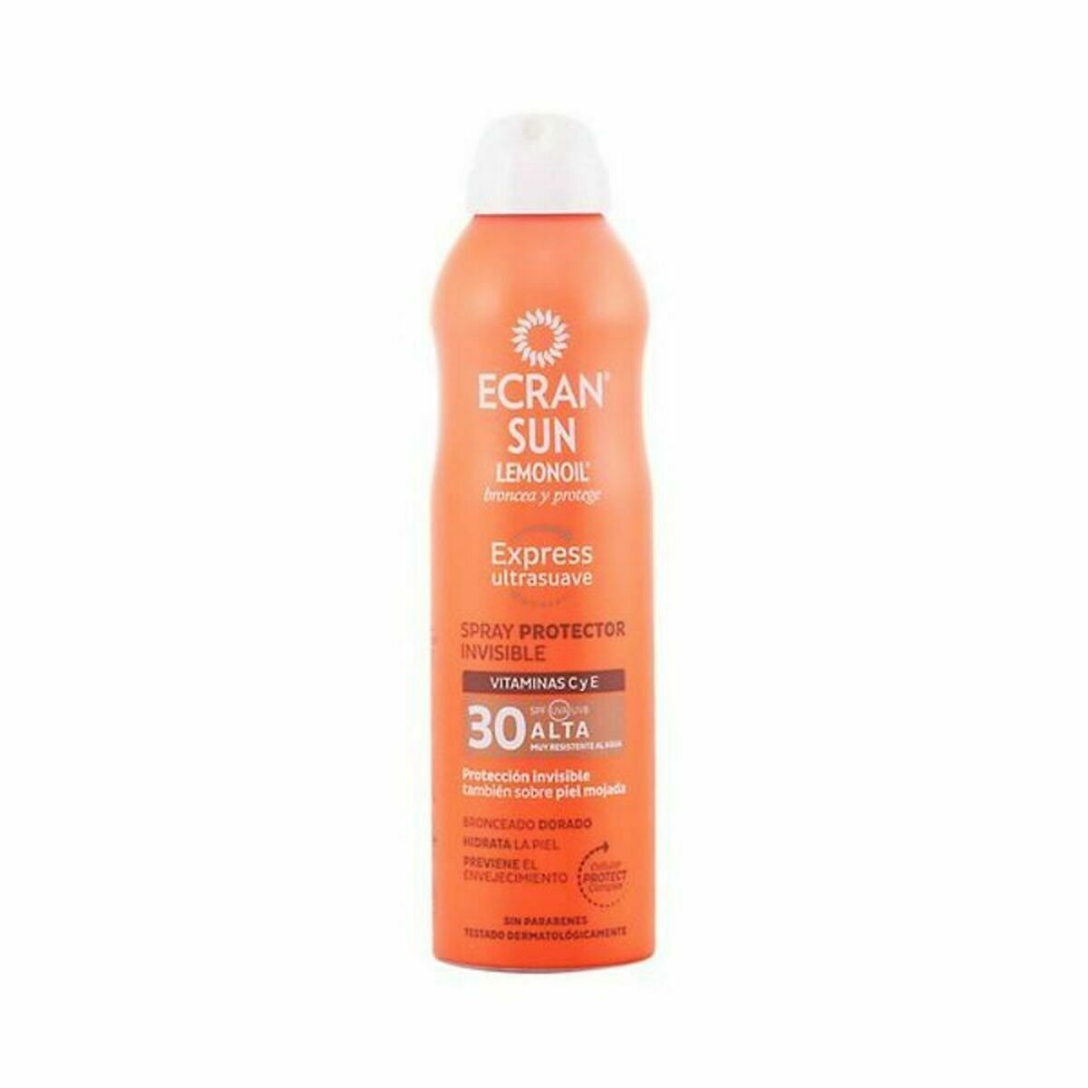 Spray Protector Solar Ecran Blanco Spf 30 15 ml 250 ml