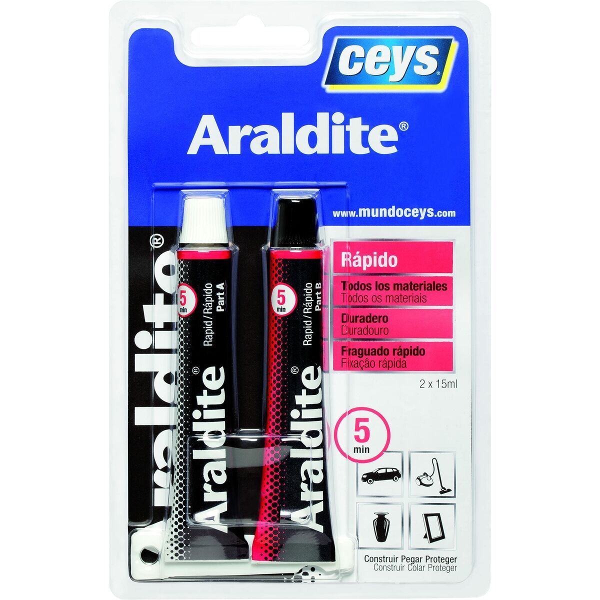Adhesivo Instantáneo Ceys Araldite 15 ml