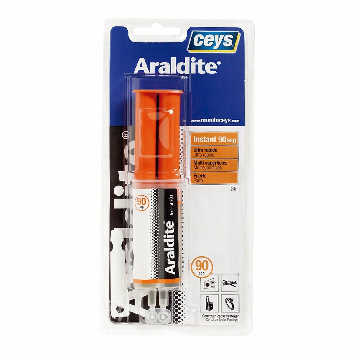 Adhesivo Instantáneo Ceys Araldite 24 ml