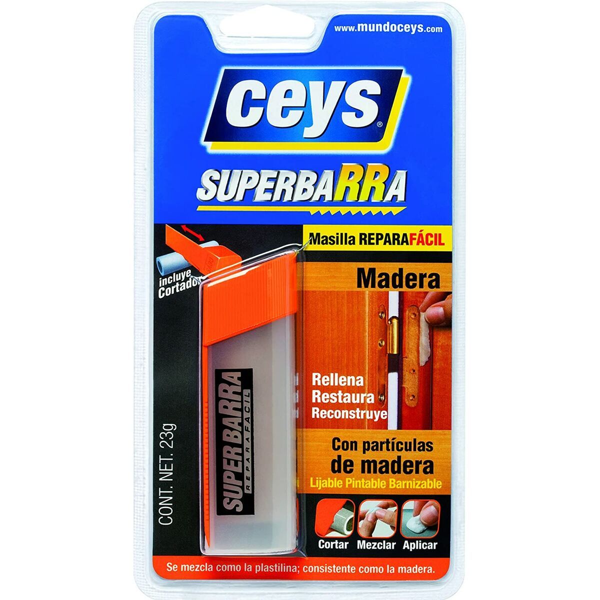 Masilla para madera Ceys Madera Masilla Barra