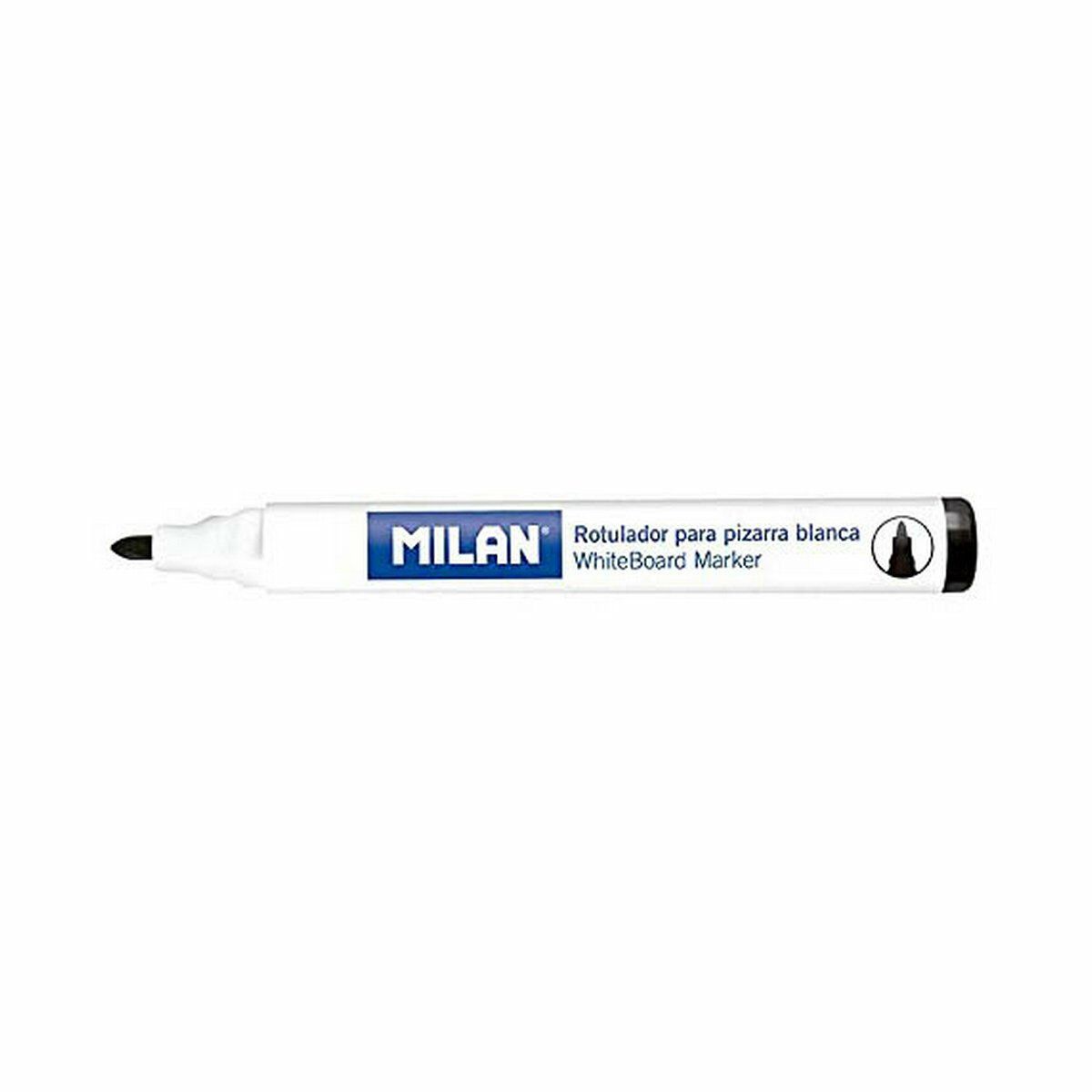Rotulador para Pizarra Milan Negro Pizarra blanca 12 Piezas