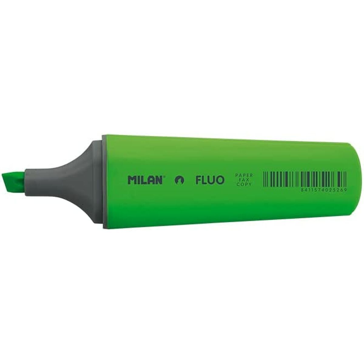 Set de Marcadores Fluorescentes Milan Verde (12 Unidades)