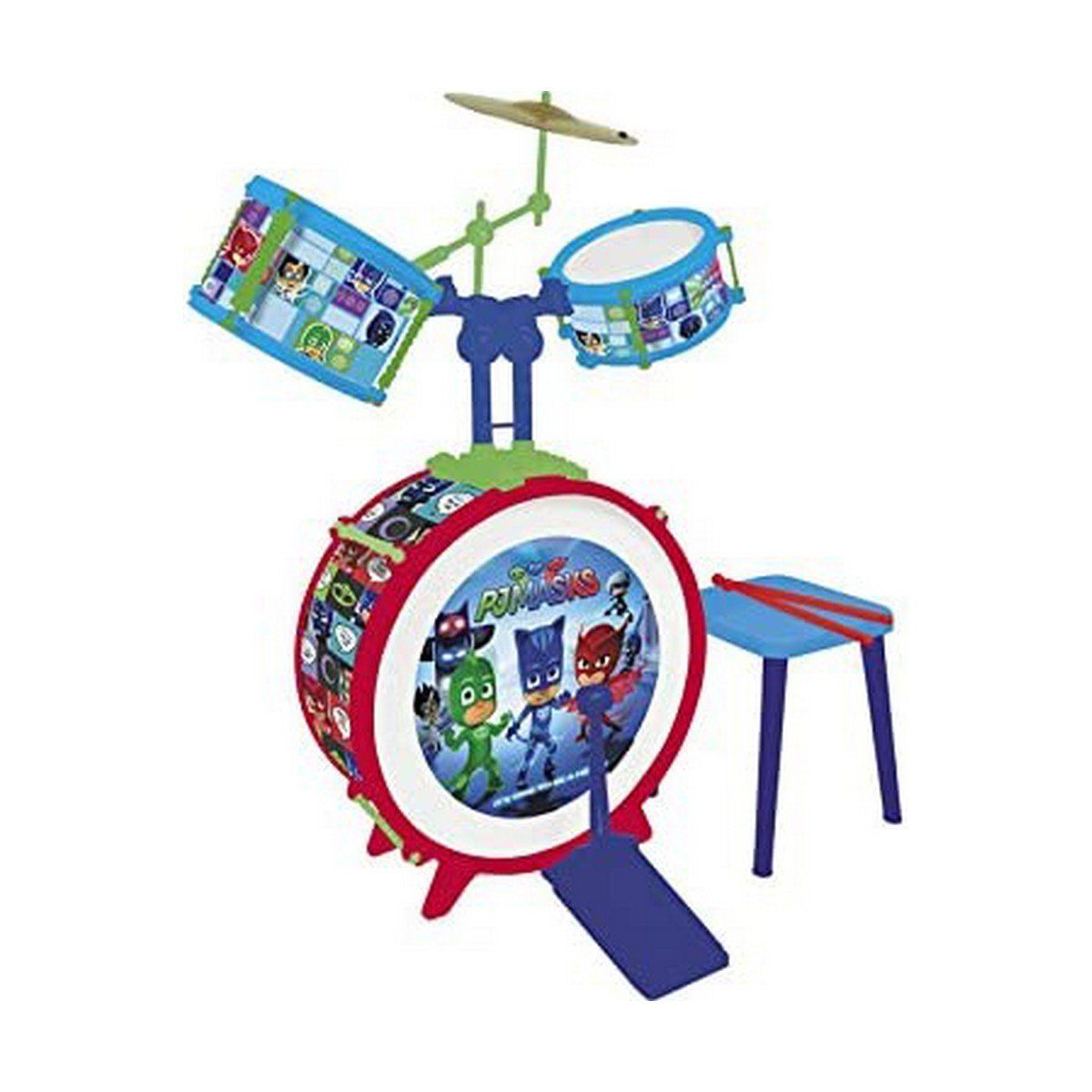 Batería Musical PJ Masks Plástico