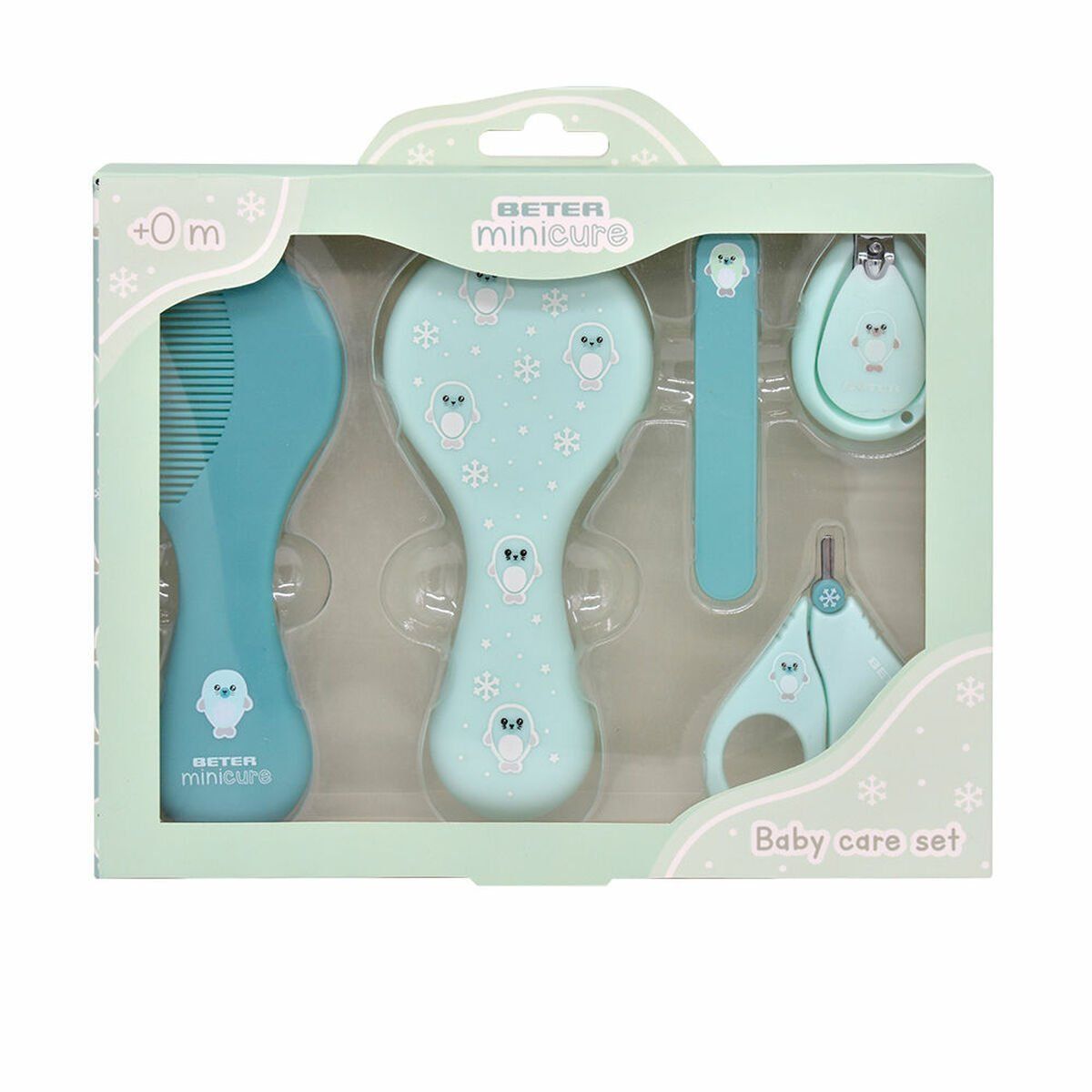 Set de Regalo para Bebé Beter Mini Cure Baby Care Foca Foca 5 Piezas