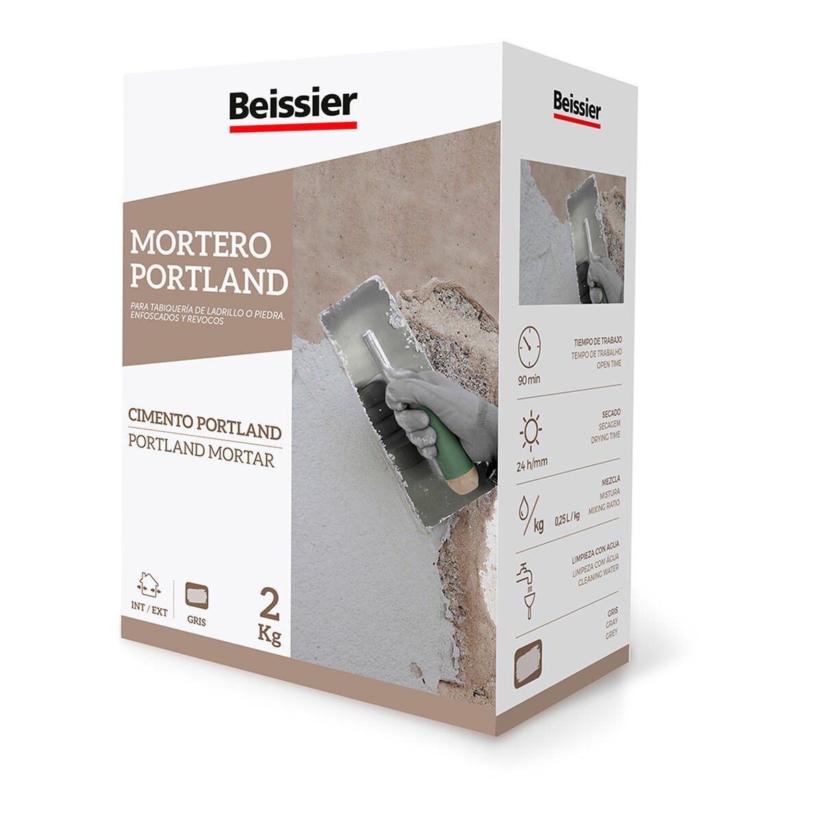 Mortero de obra Beissier 70303-001 Portland