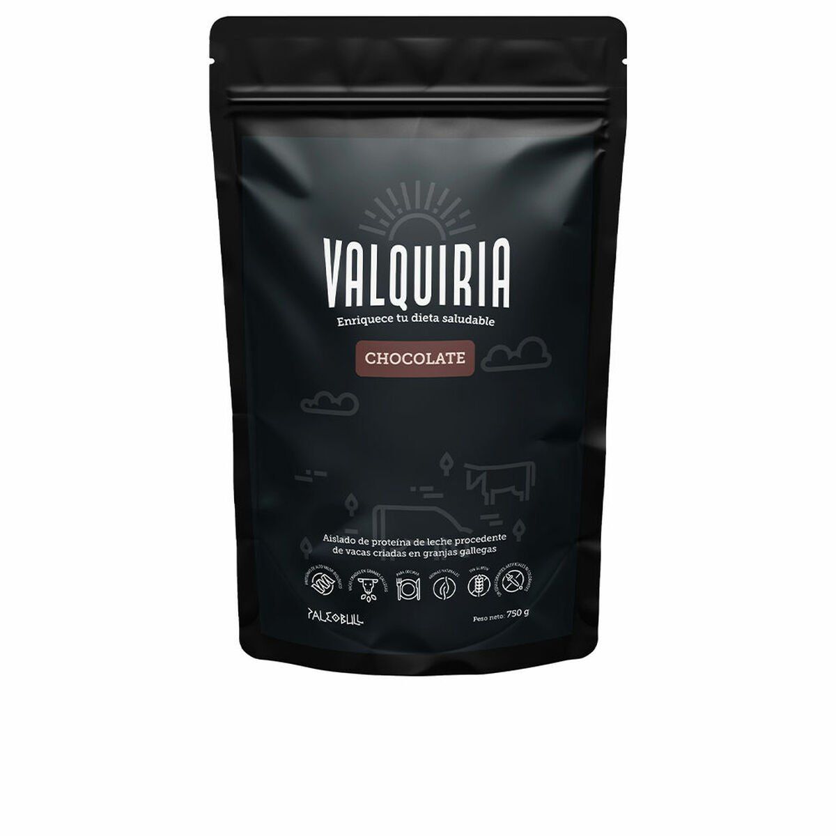 Proteína de Suero Paleobull Chocolate Proteína de leche