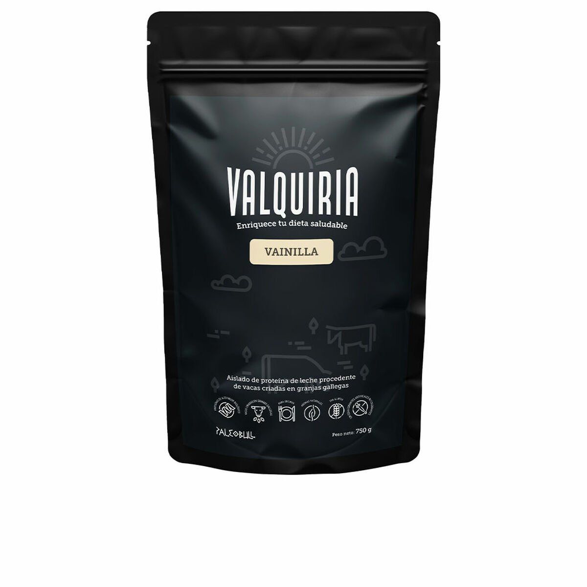 Proteína de Suero Paleobull Valquiria Vainilla Proteína de leche