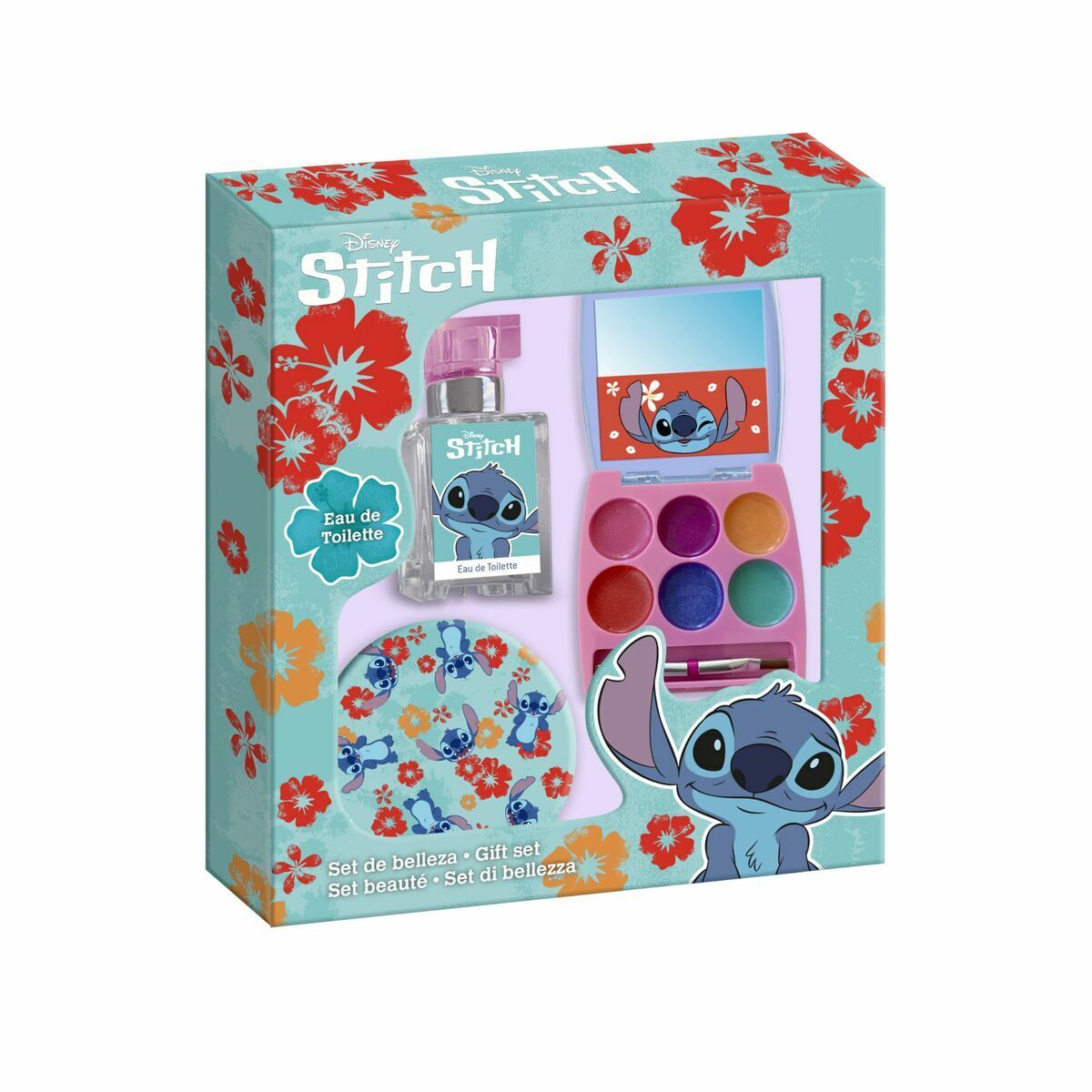 Set de Maquillaje Infantil Lorenay STITCH EDT 3 Piezas