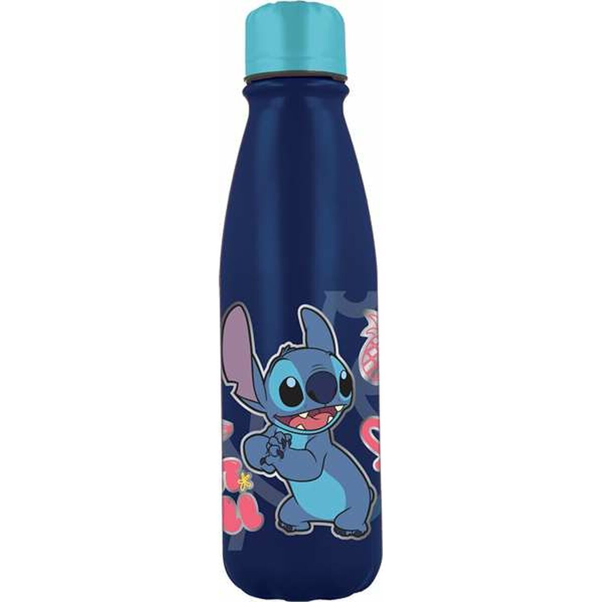 Botella Stitch Palms 600 ml Infantil Aluminio