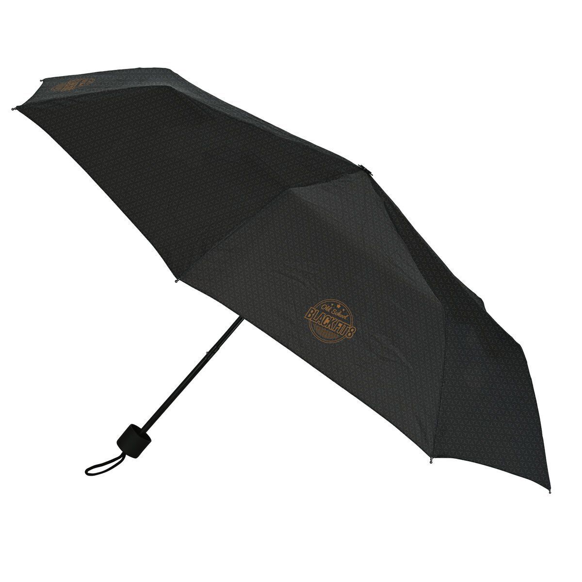 Paraguas Plegable BlackFit8 Old school Negro Gris Ø 98 cm
