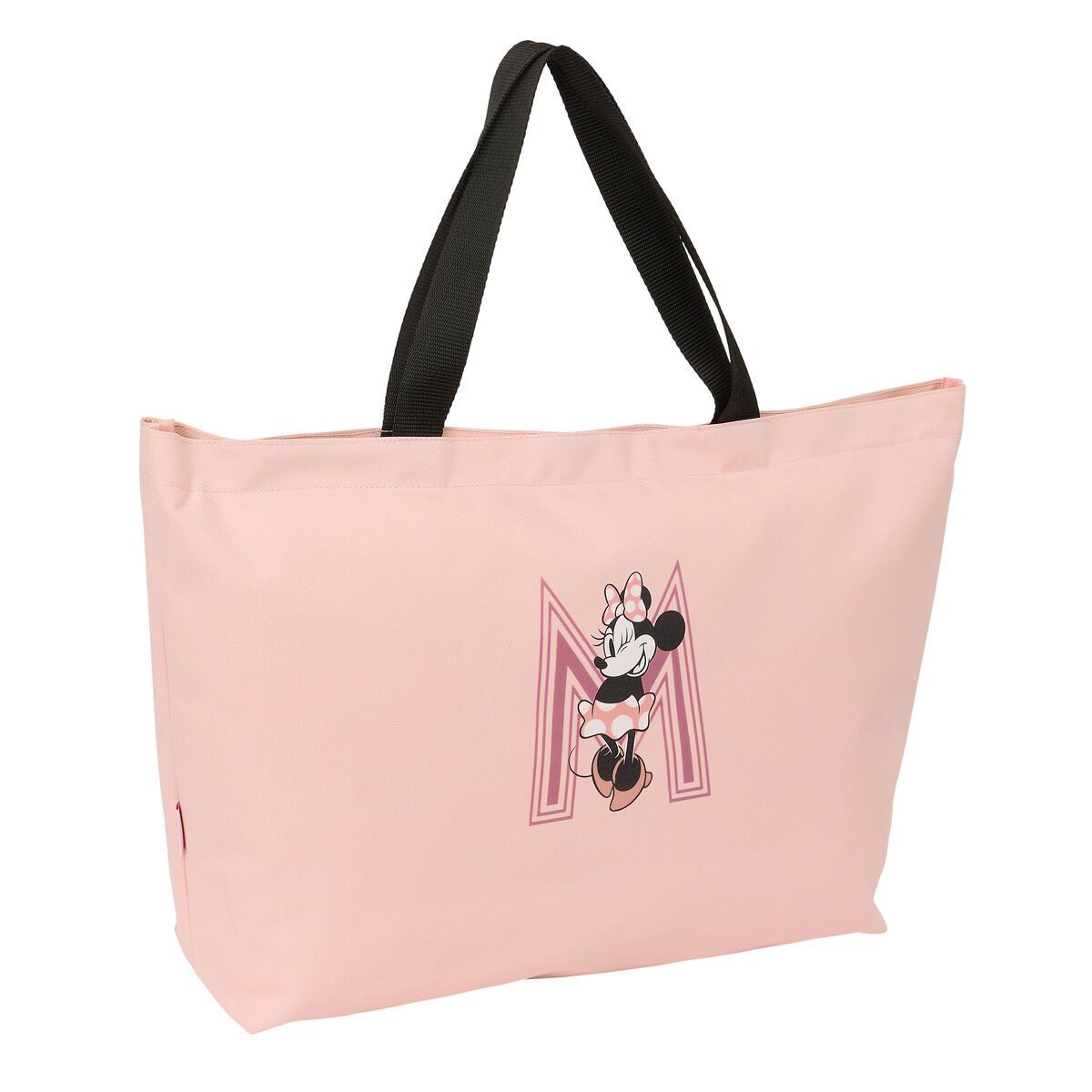 Bolsa de Compras Minnie Mouse Blush Rosa 54 x 34 x 13 cm