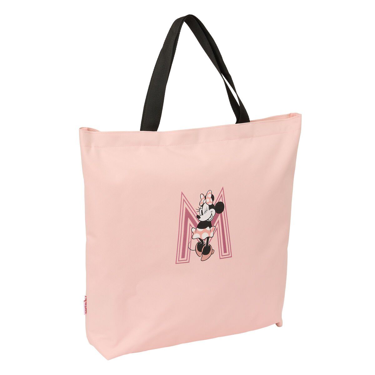 Bolsa de Compras Minnie Mouse Blush Rosa 50 x 45 x 10 cm