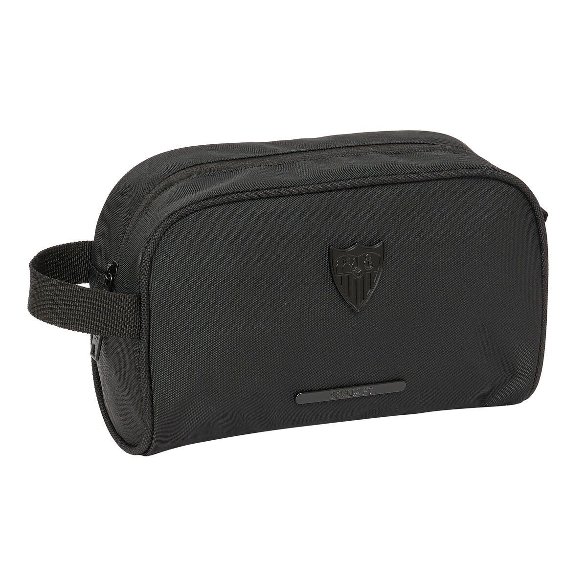 Neceser de Viaje Sevilla Fútbol Club Business Negro 24 x 15 x 10 cm