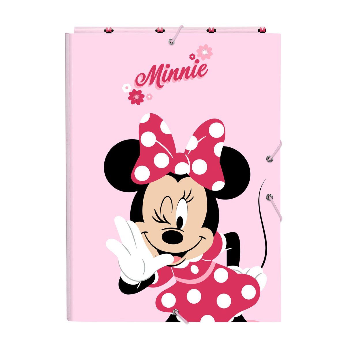 Carpeta Minnie Mouse Naive Rosa A4