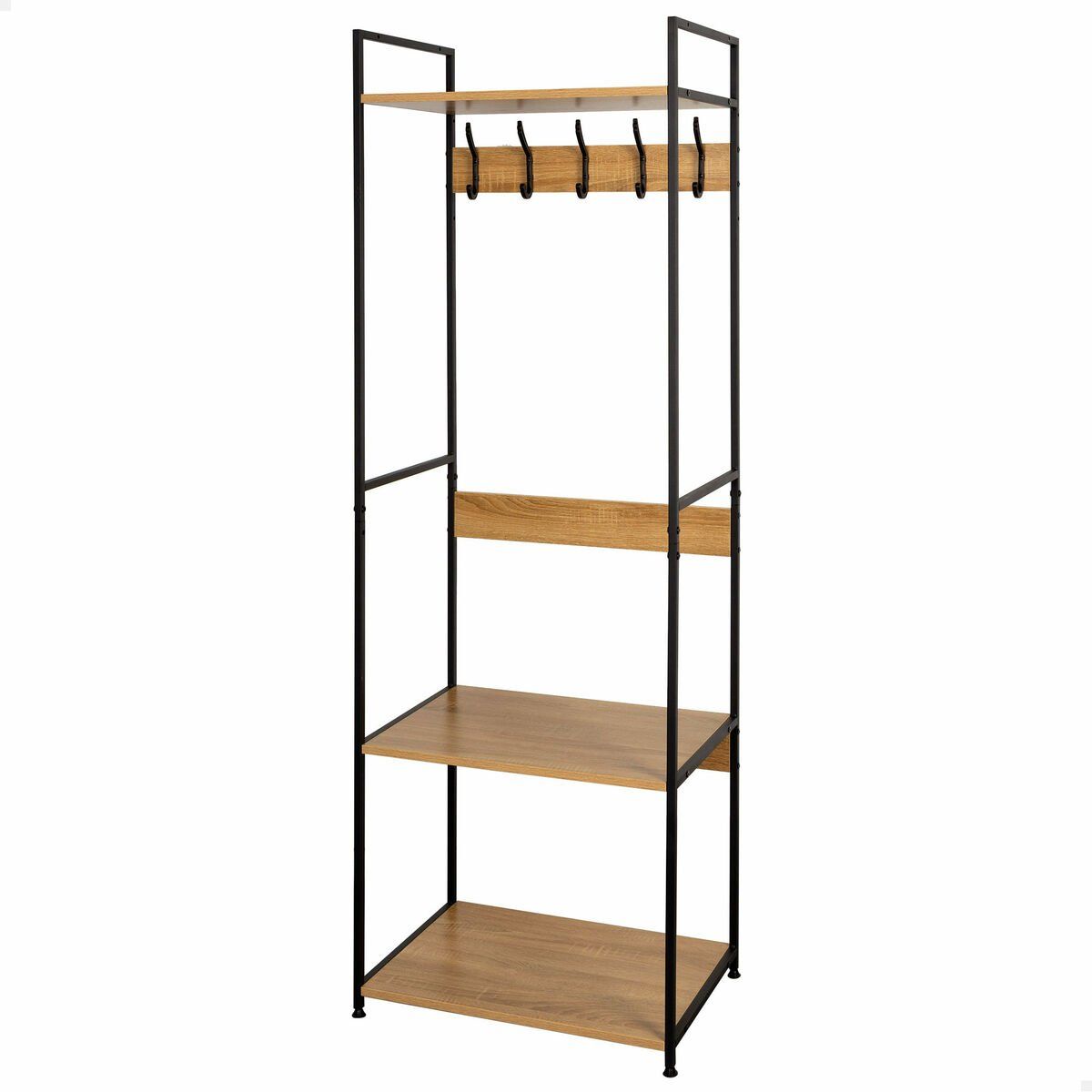 Perchero con Balda Max Home Acero Melamina Aglomerado Minimalista 60 x 175 x 40 cm