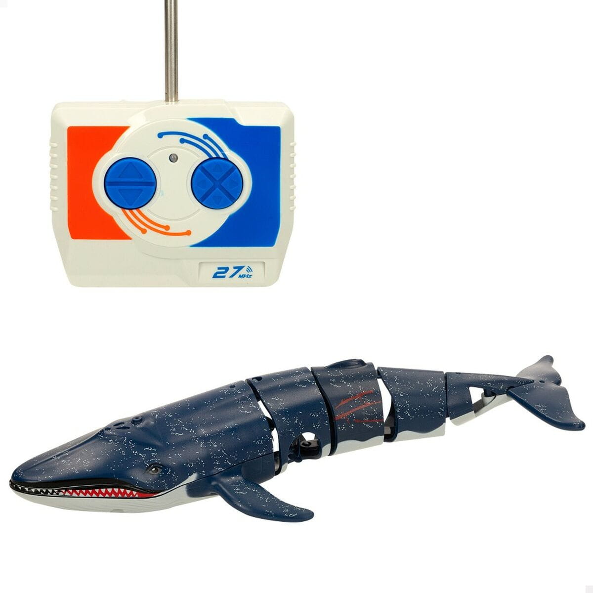 Barco radiocontrol Colorbaby Racing Boat Radiocontrol Ballena