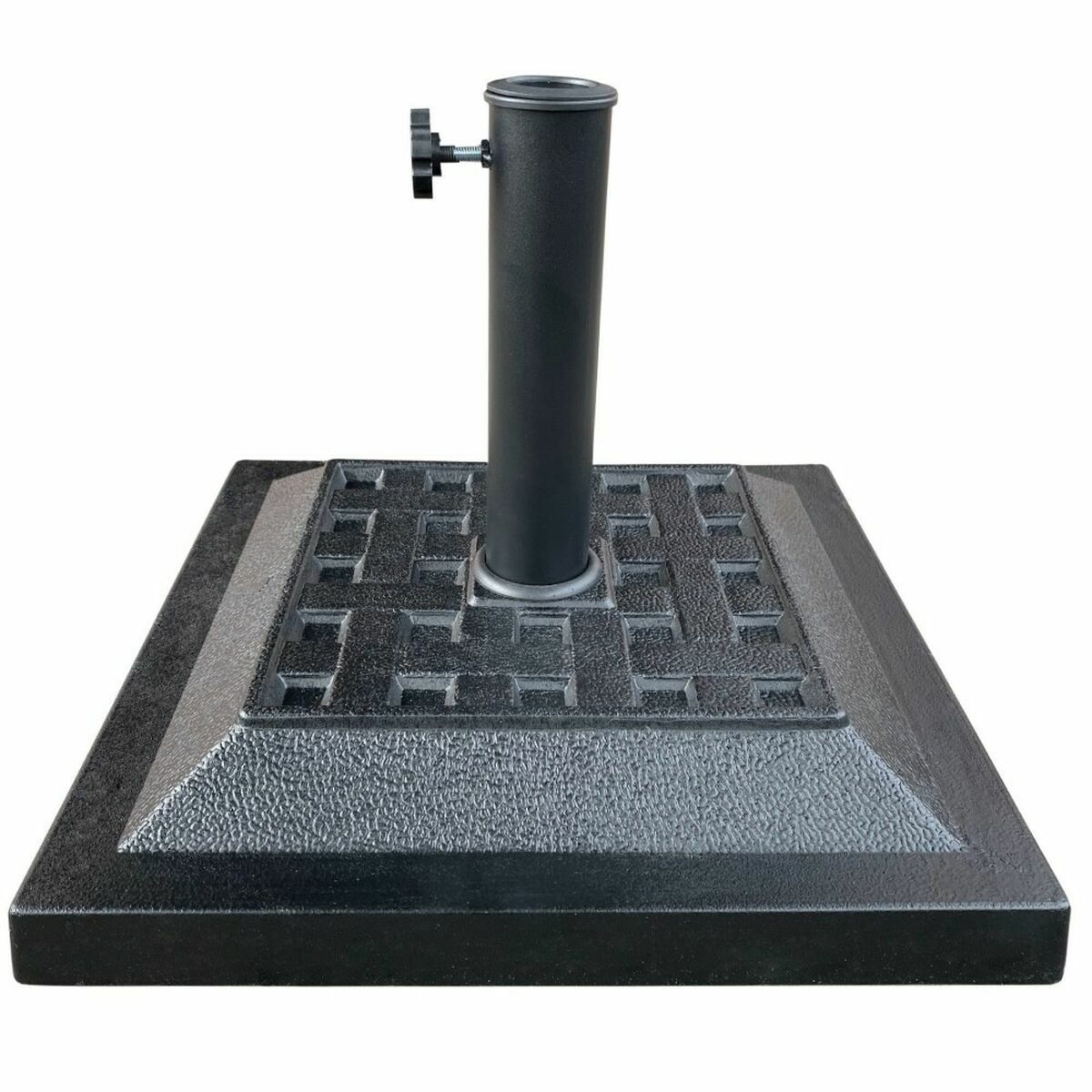 Base para Sombrilla Aktive Negro 44 x 44 cm 12 kg