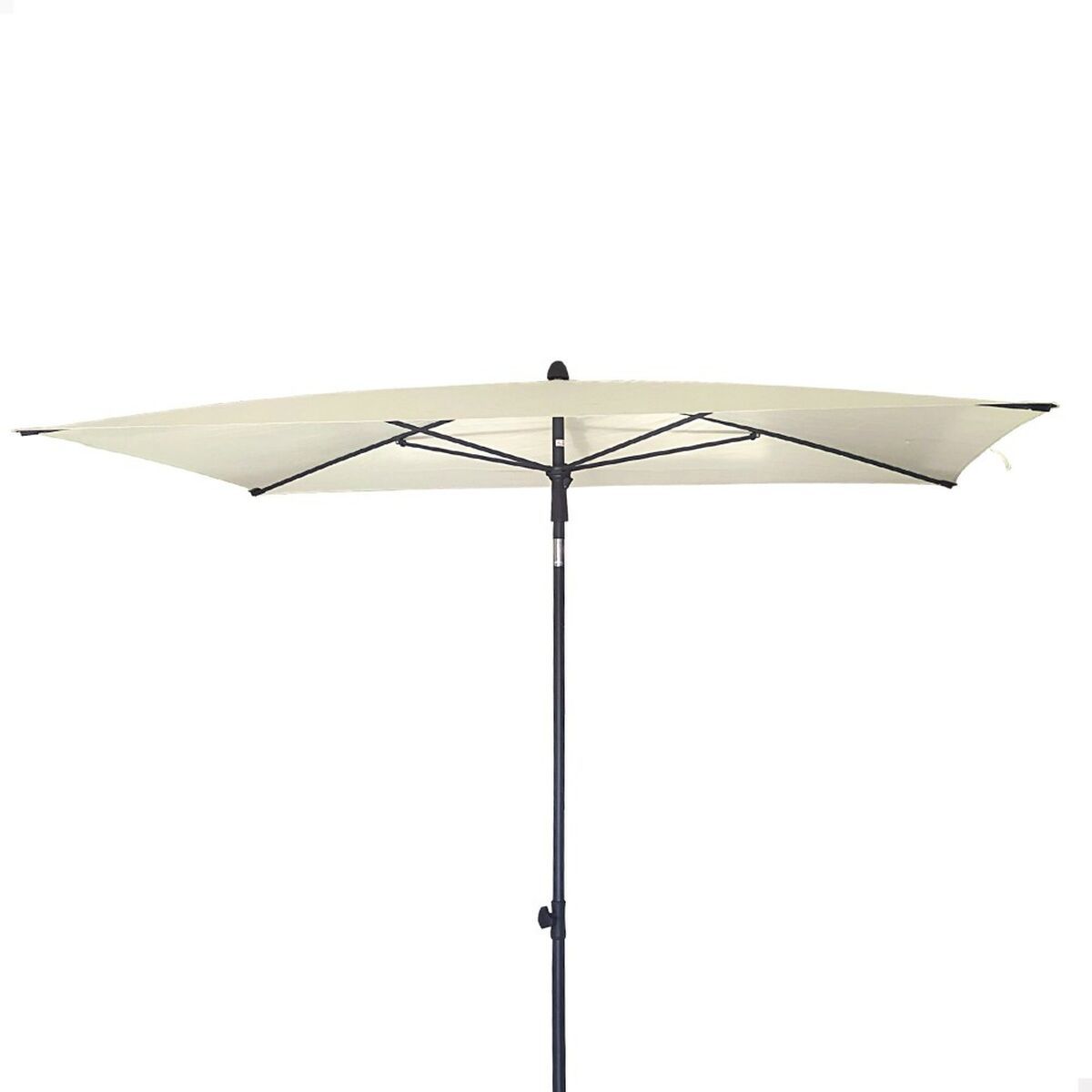 Sombrilla Aktive Crema Acero 200 x 230 x 125 cm