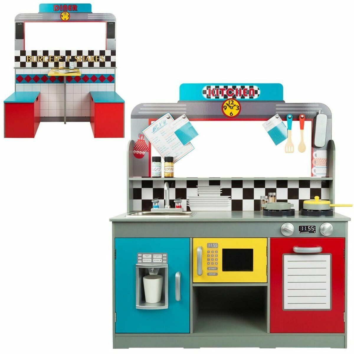 Cocina de Juguete Woomax Madera 90 x 58 x 104 cm