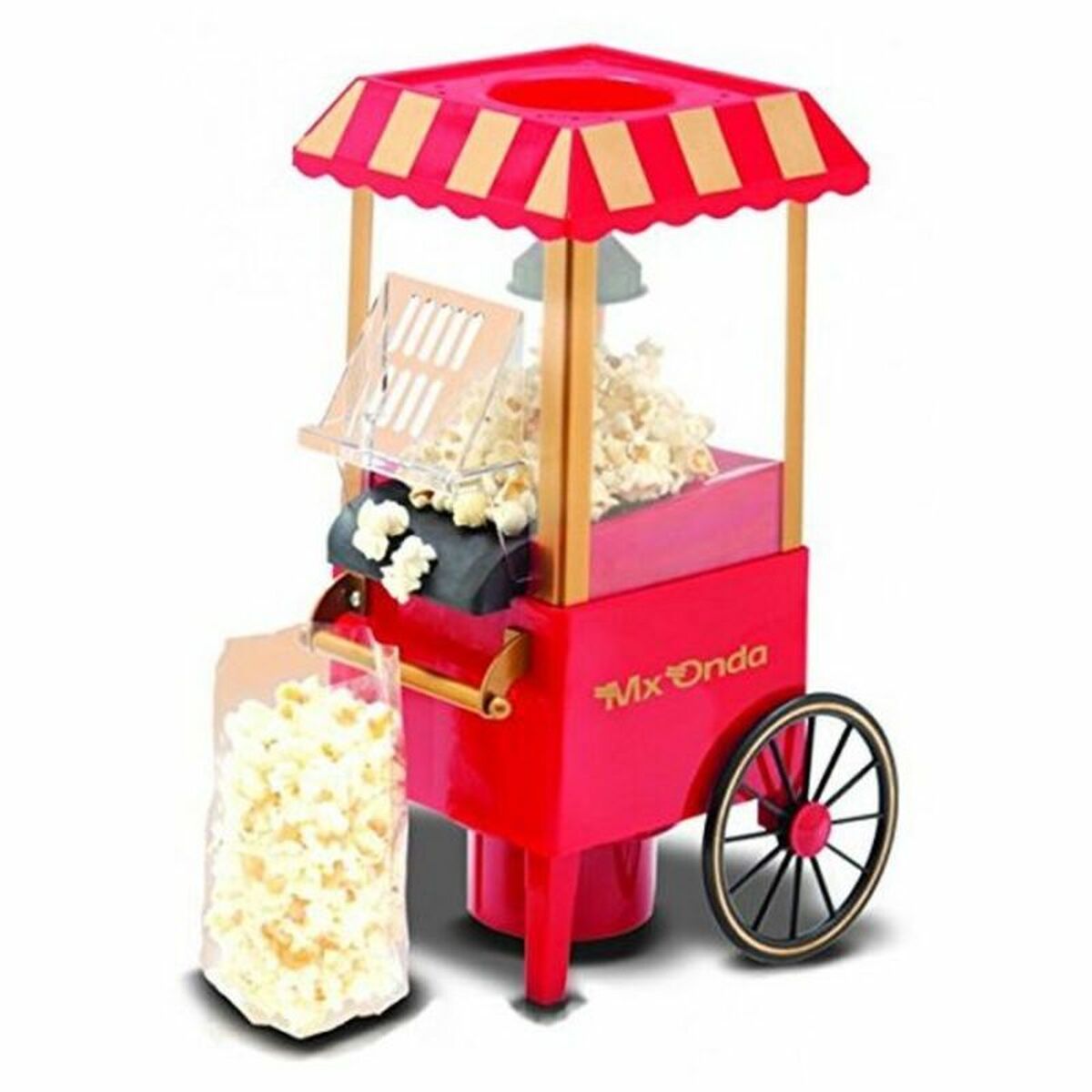Máquina de palomitas Mx Onda MX-PM2778 Negro