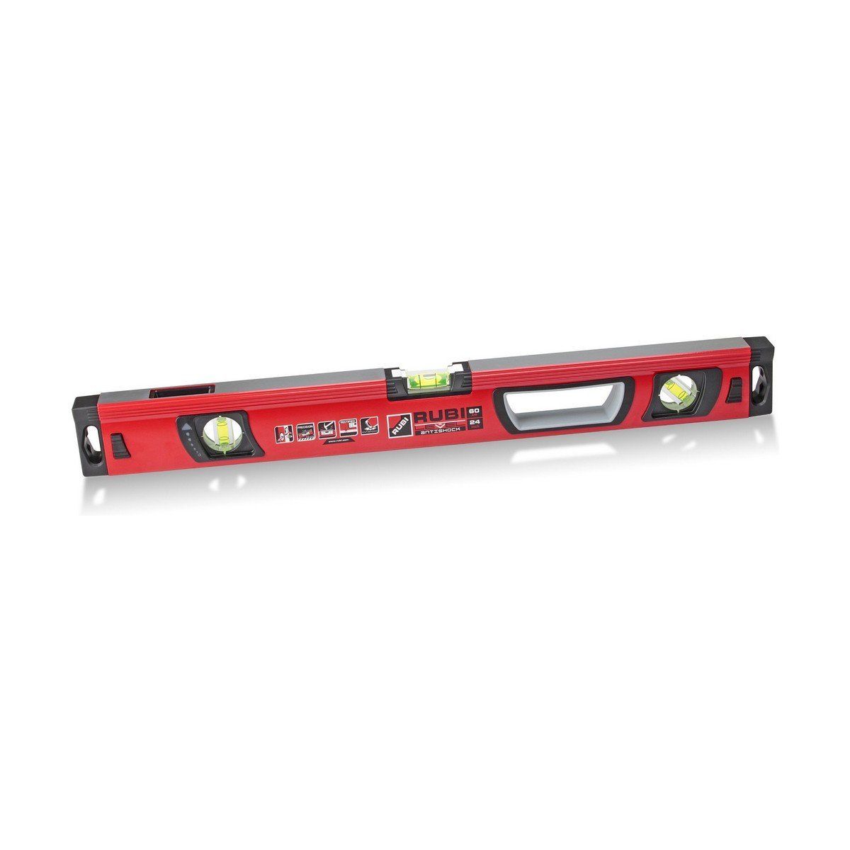 Nivel de Burbuja Rubi r76932 Aluminio 60 cm