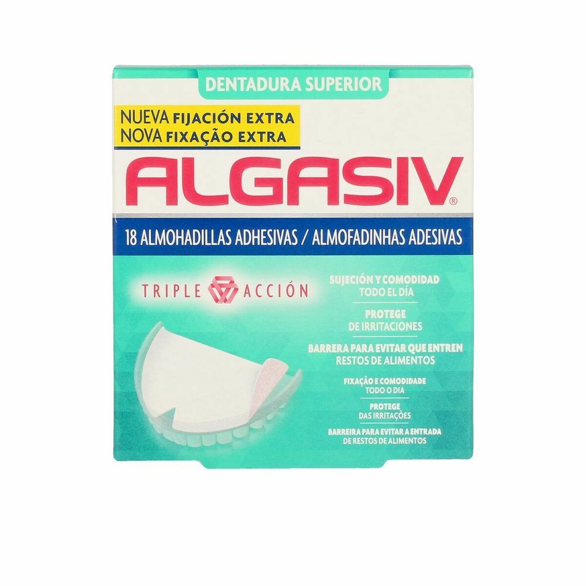 Almohadillas Adhesivas para Dentaduras Algasiv P500
