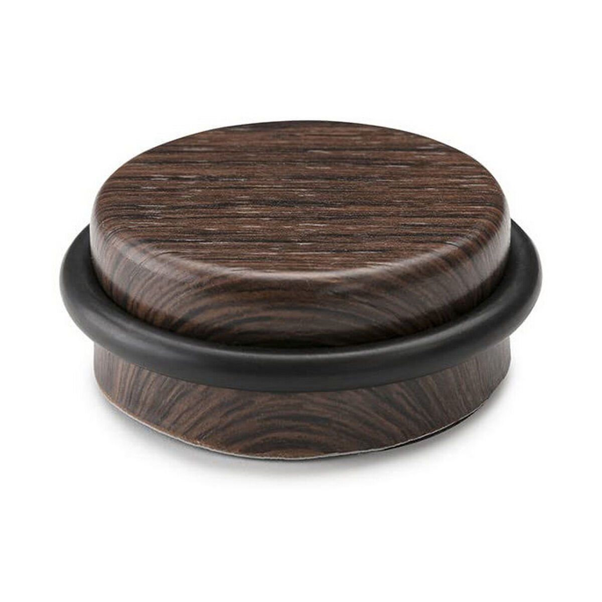 Tope Inofix Ø 4,6 x 1,8 cm Puertas Adhesivo Wengue