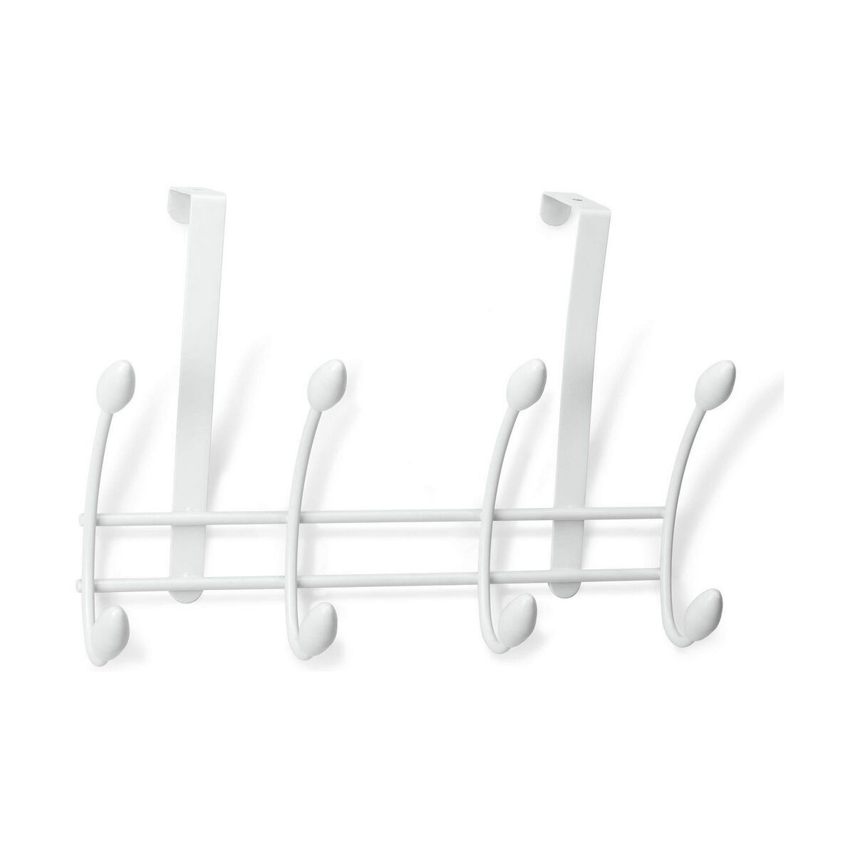 Perchero de Pared Inofix Blanco Acero