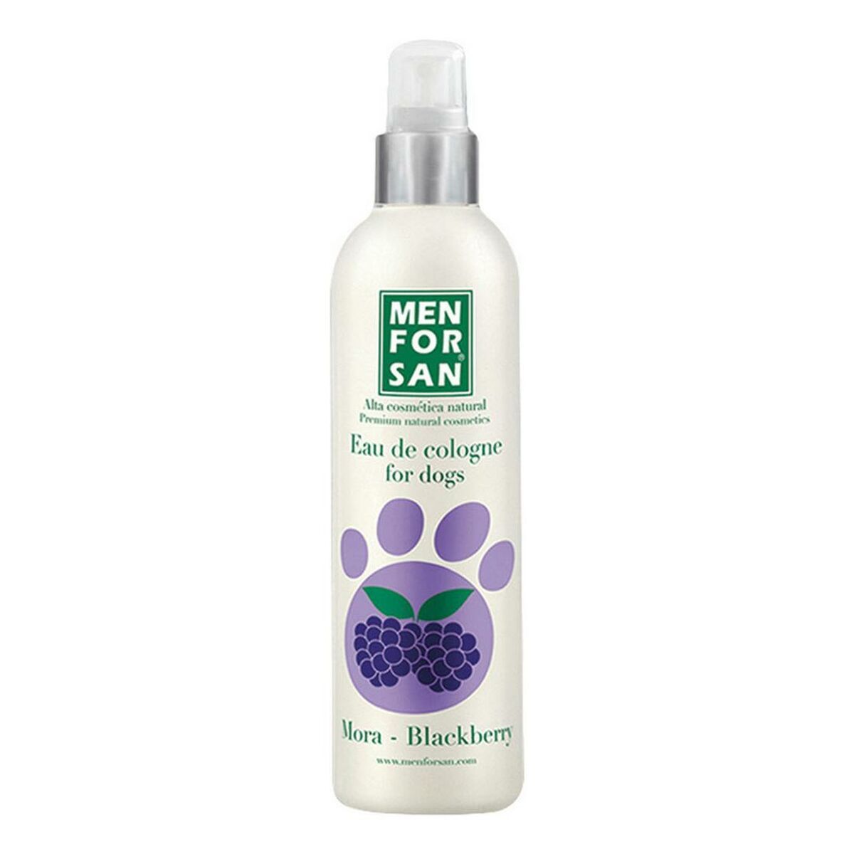 Perfume para Mascotas Menforsan Mora 125 ml Perro EDC EDC (125 ml)