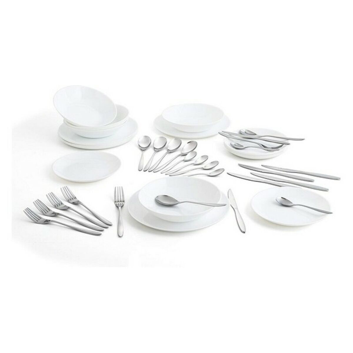Set de Vajilla Luminarc Zelie Multicolor Vidrio 42 Piezas