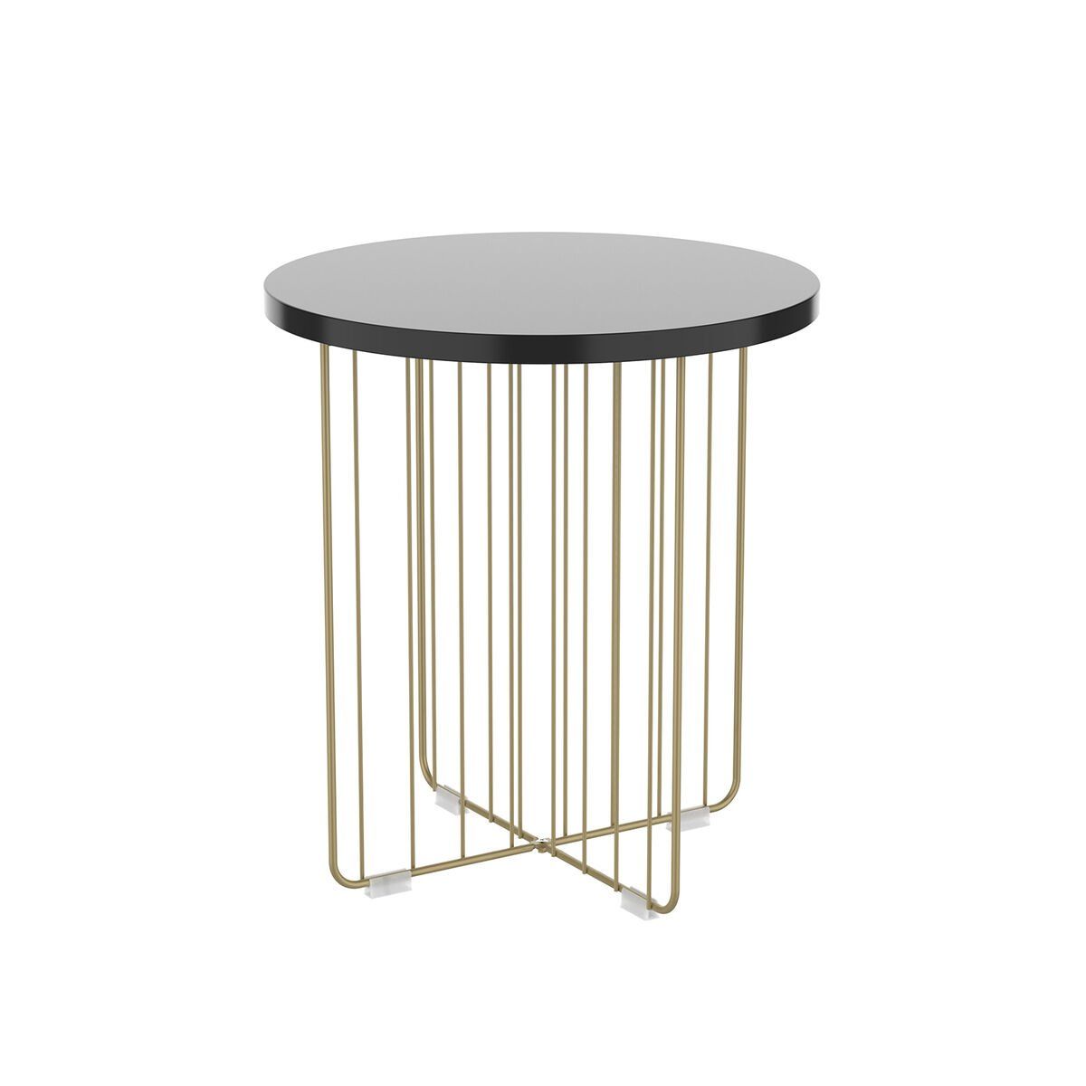 Mesa auxiliar Vinthera Moa Dorado Metal 44 x 47,8 cm
