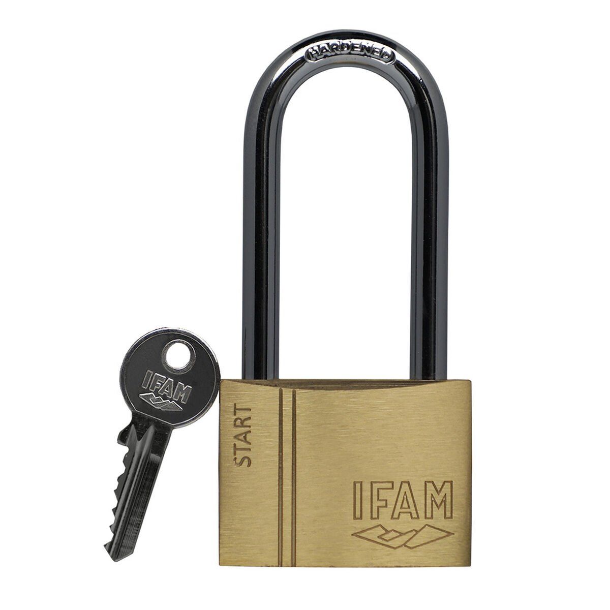 Candado de llave IFAM SR50AL Latón Largo