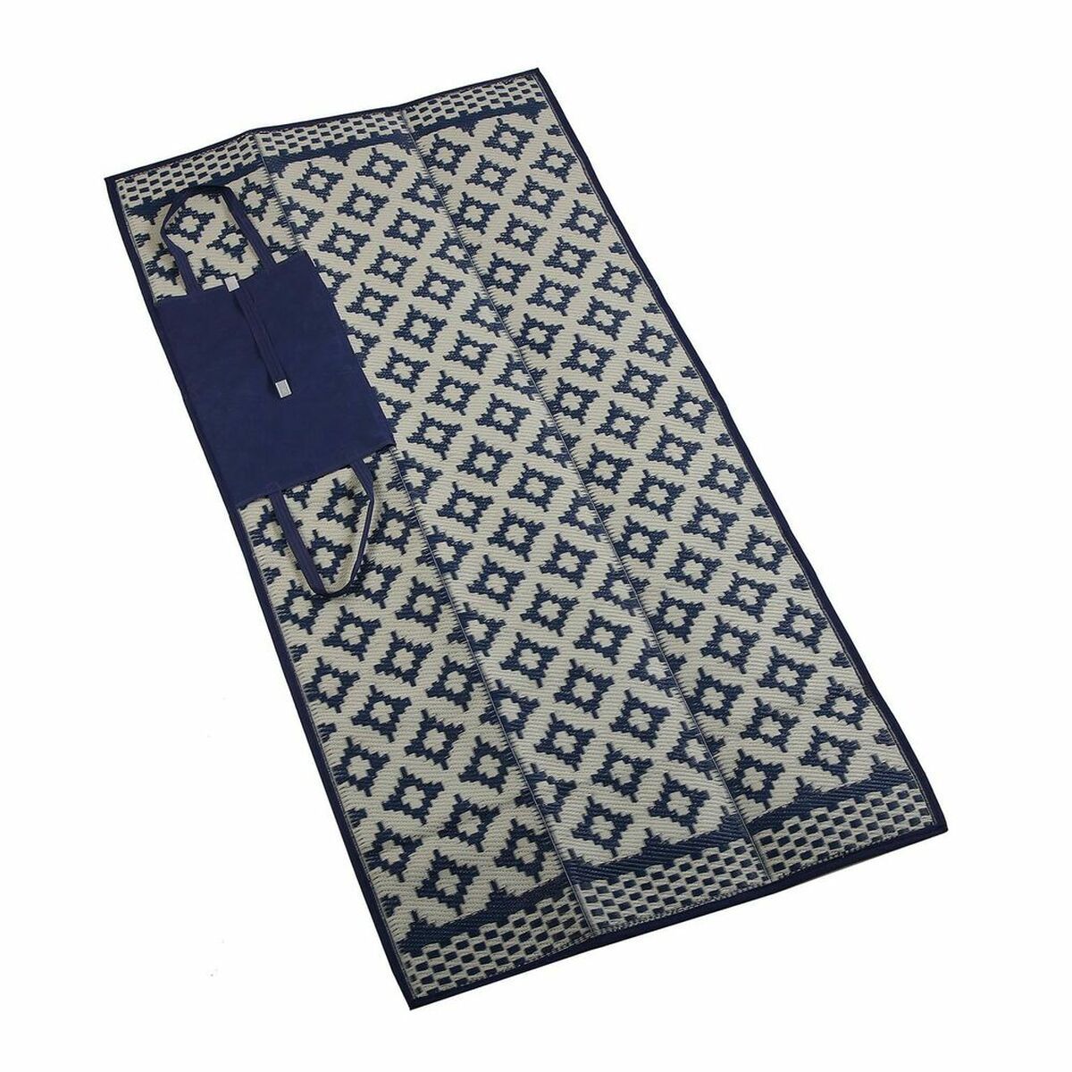 Esterilla de playa PICNIC Versa ROMBOS Azul 90 x 1 x 180 cm
