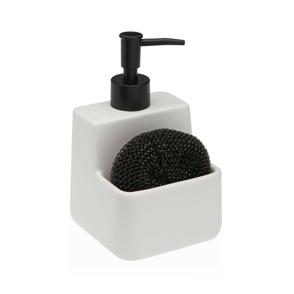 Dispensador de Jabón Versa Blanco Cerámica Plástico