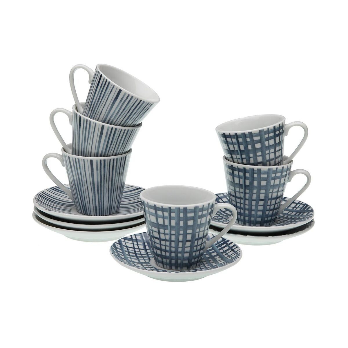 Juego de Café Versa Azul Porcelana